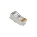 Modulaire connector Zybrnet Grayle RJ45 connector rond/soepel FTP 010.04.0475